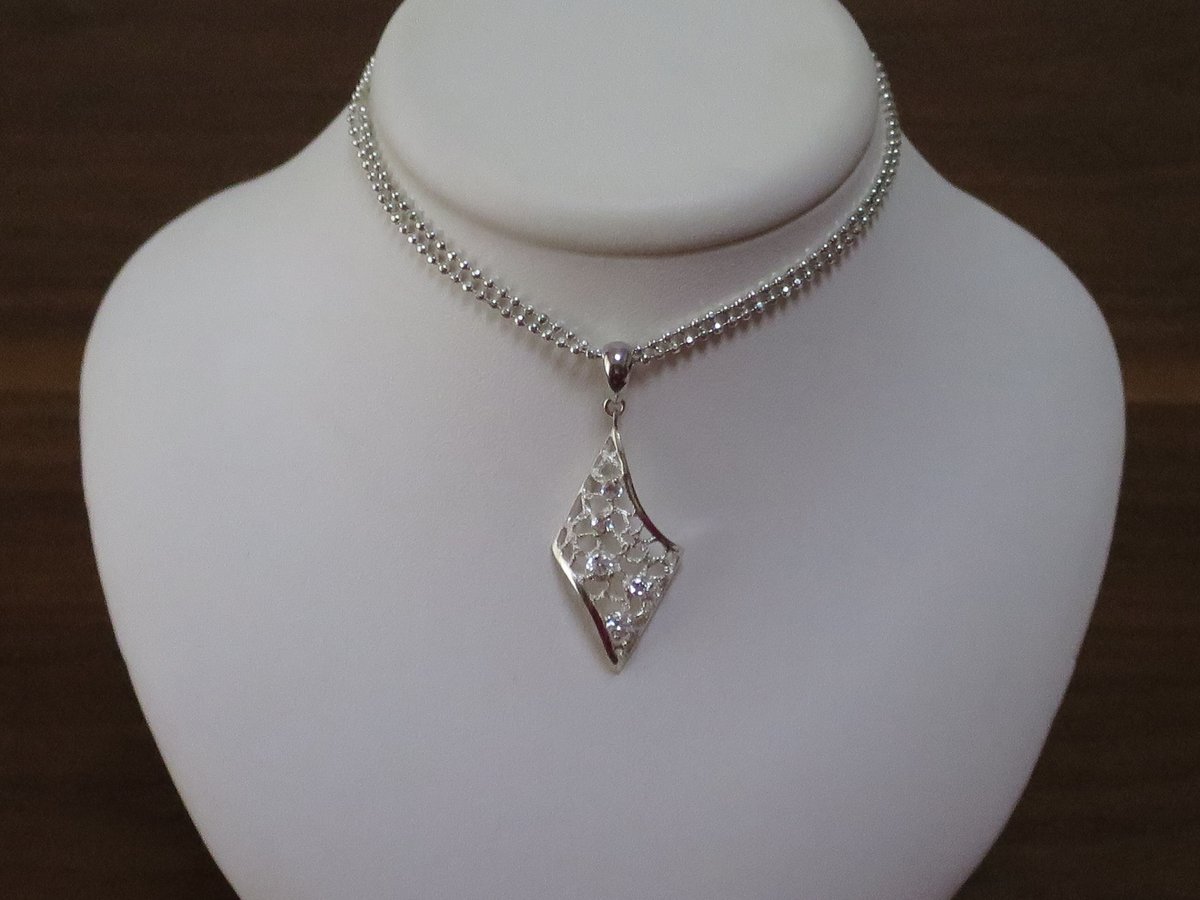 シルバー925 キュービックジルコニア ペンダント｜ギフト | PLAISIR