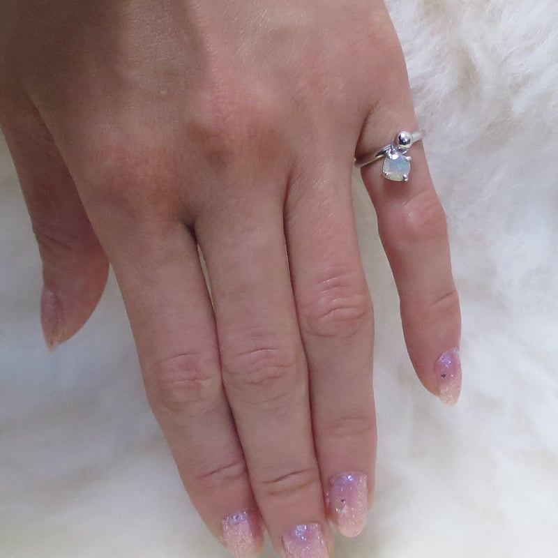 TASAKI パール　シルバーピンキーリング シルバー925 オパール ピンキーリング｜ギフト ハピア® | PLAISIR