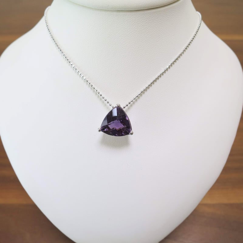 シルバー925 アメジスト 6.3ct ペンダント｜ギフト | PLAISIR