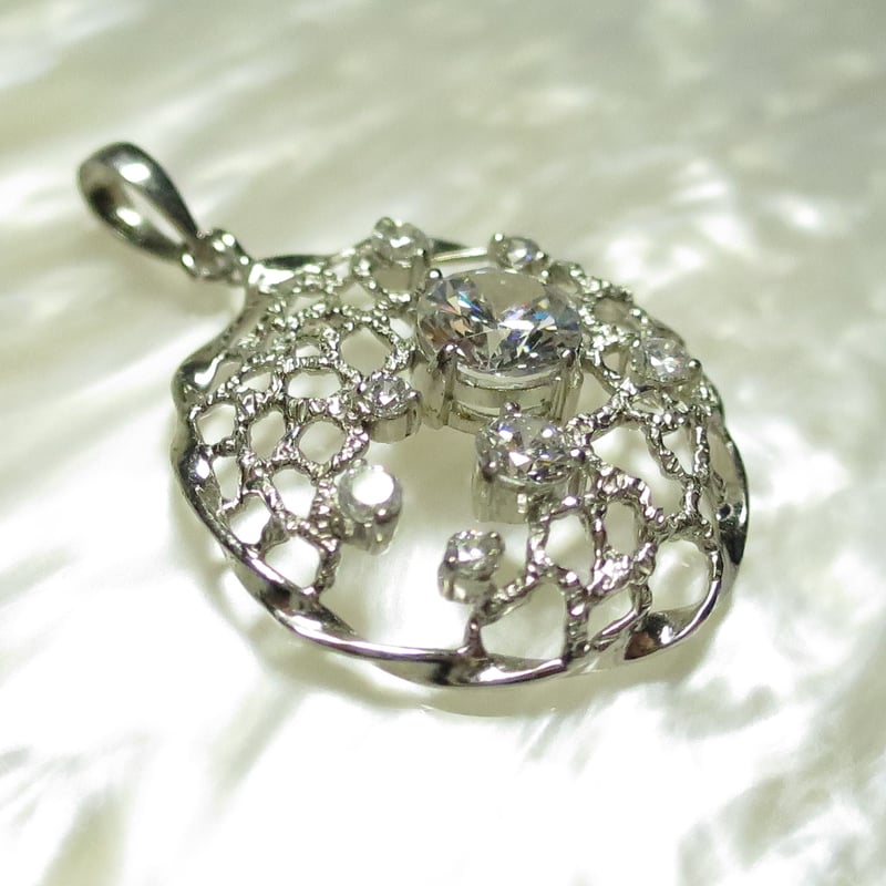 IRIEBEACH シルバーリングペンダントネックレス Double ring necklace | IRIEBEACH