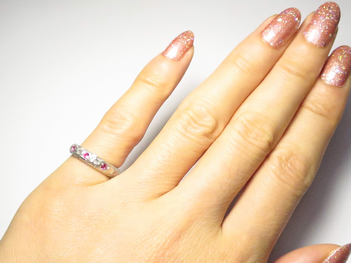 シルバー925 ピンクスピネル ピンキーリング｜ギフト | PLAISIR