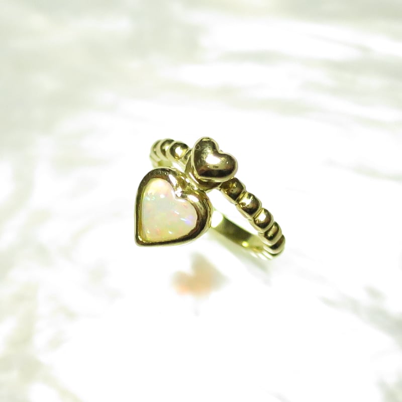 シルバー925 オパール ピンキーリング｜ギフト ハピア® | PLAISIR