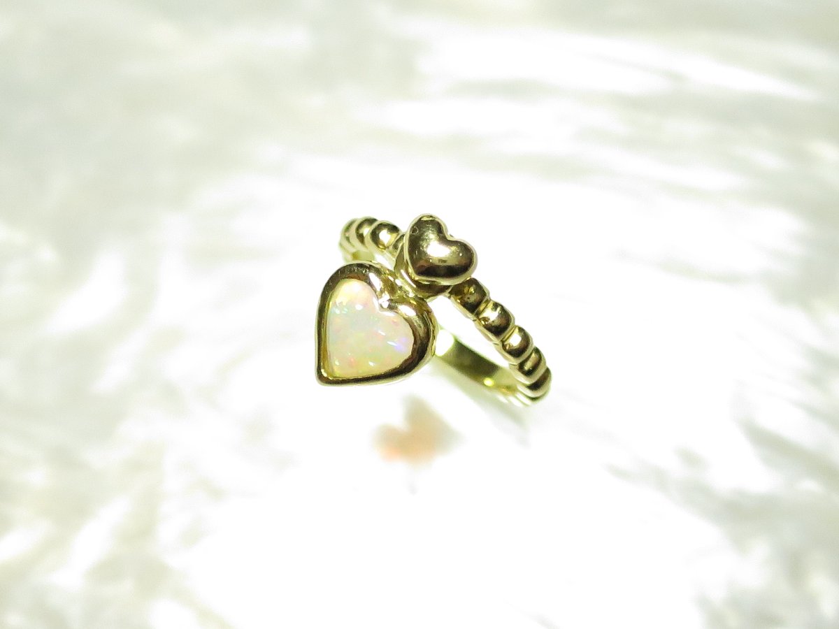 シルバー925 オパール ピンキーリング｜ギフト ハピア® | PLAISIR