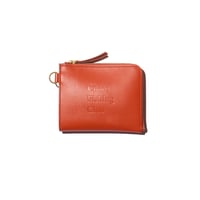 Logo Leather Wallet2.0 ORANGE