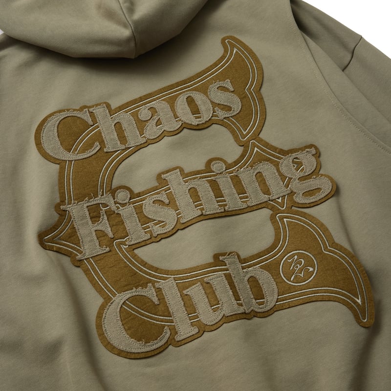 EVENING BITE HOODIE OLIVE | Chaos Fishing Club