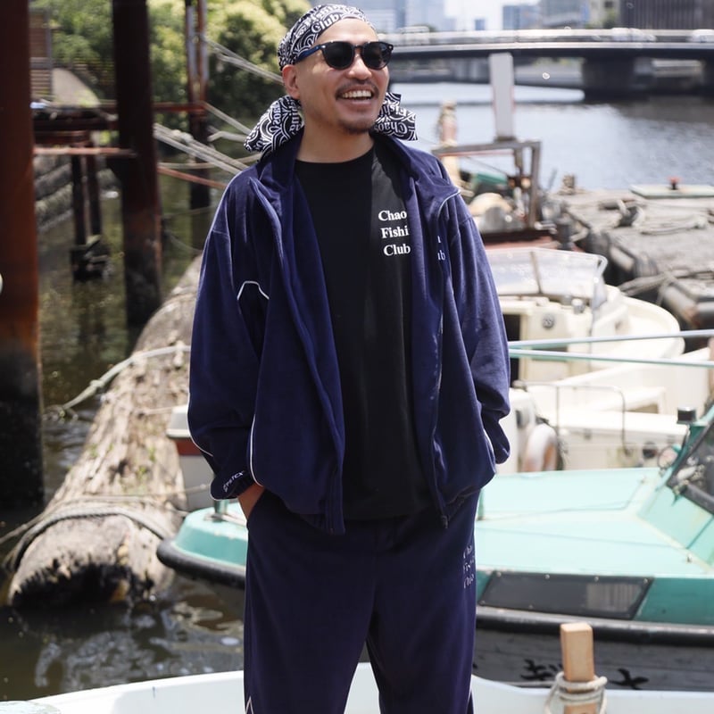 90s Parlor Jacket NAVY | Chaos Fishing Club