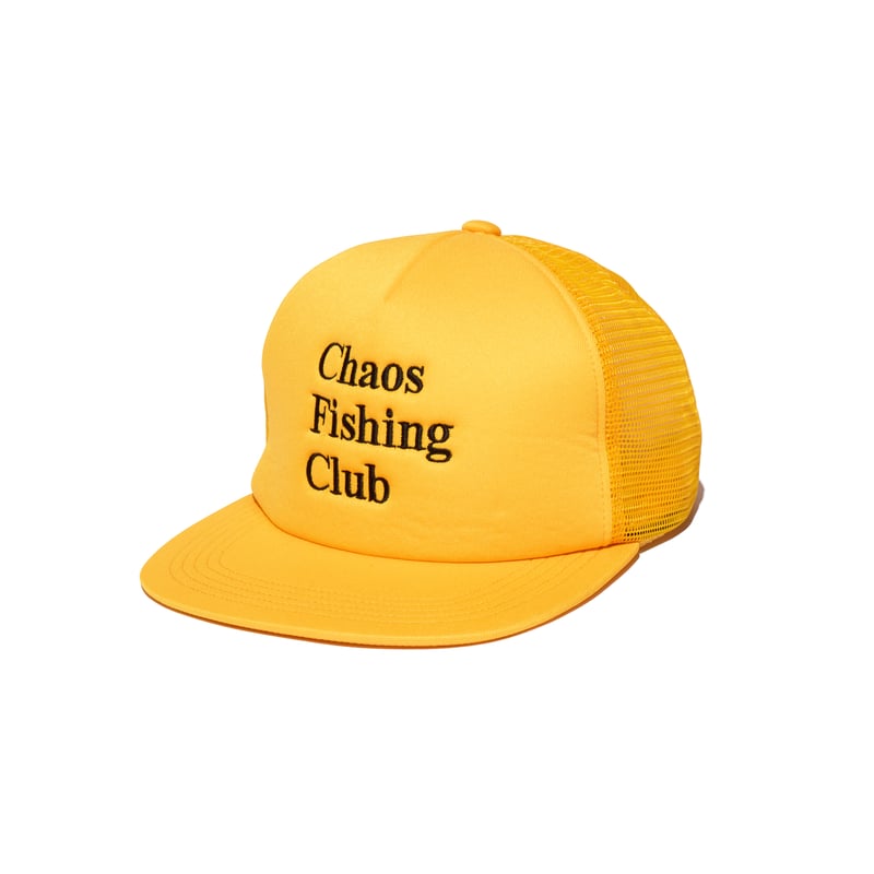 Logo Mesh Cap YELLOW | Chaos Fishing Club