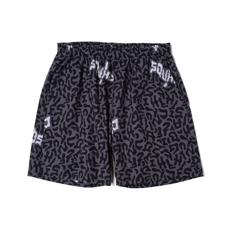 Fish Shadow Short Pants CHARCOAL GRAY