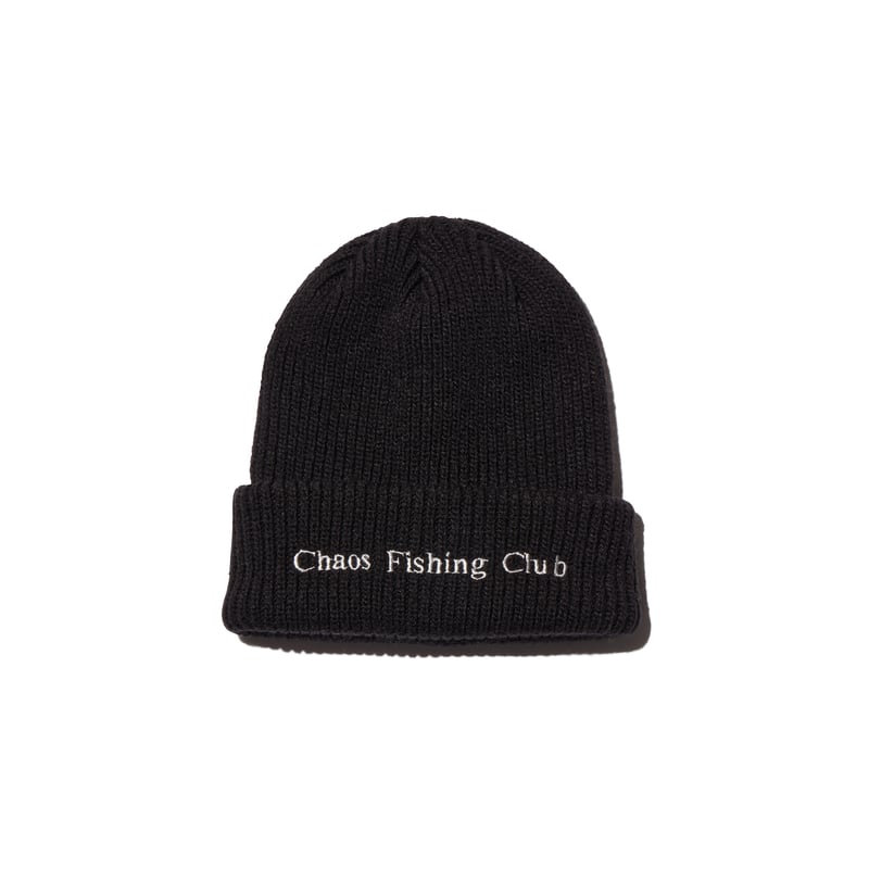 Logo Watch Cap BLACK | Chaos Fishing Club
