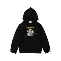 CHING CHARACTER KIDS HOODIE BLACK