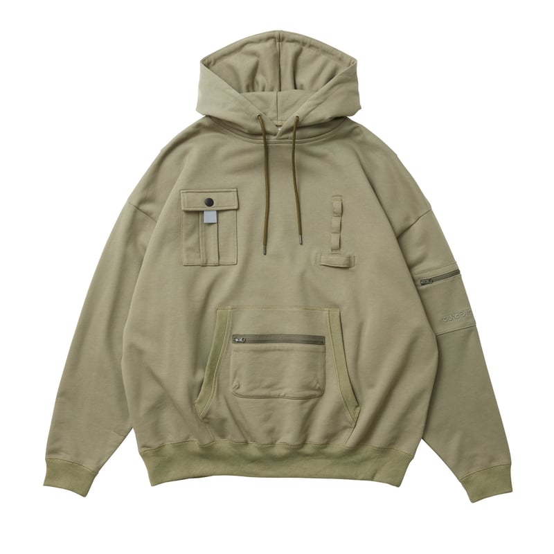 EVENING BITE HOODIE OLIVE | Chaos Fishing Club