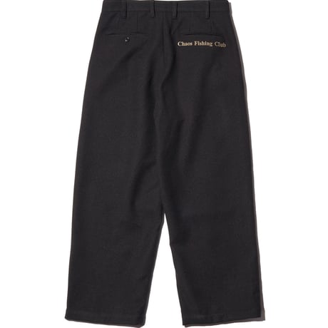 Two Tuck Normal Pants BLACK