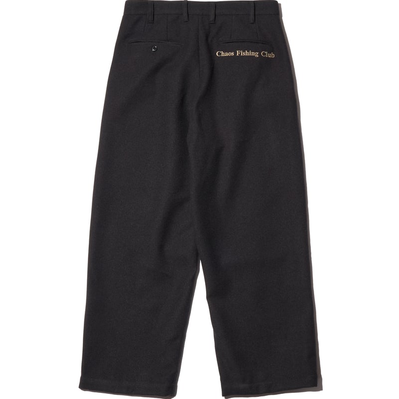 Two Tuck Normal Pants BLACK | Chaos Fishing Club