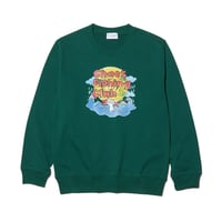 KIDS GRAB IT CREW NECK L/S GREEN