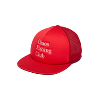 Logo Mesh Cap RED