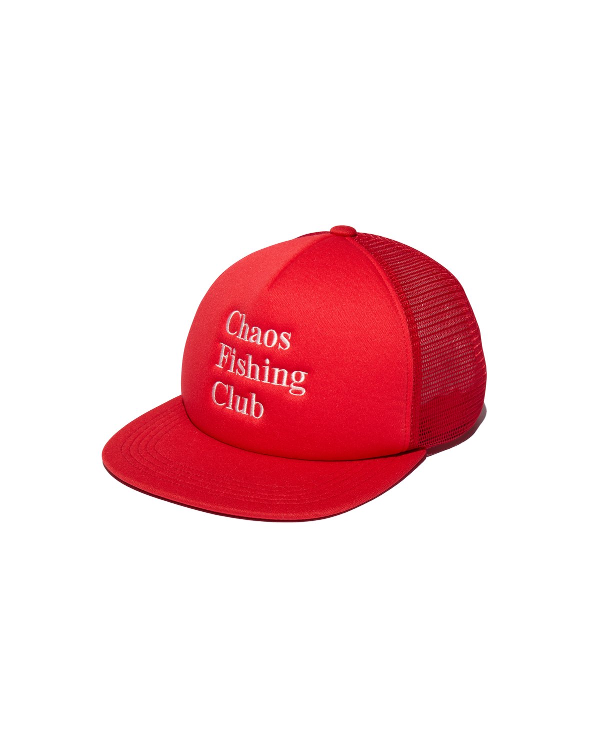 Logo Mesh Cap RED | Chaos Fishing Club