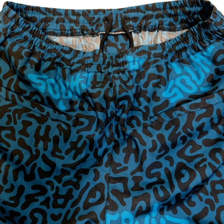 Fish Shadow Long Pants BLUE