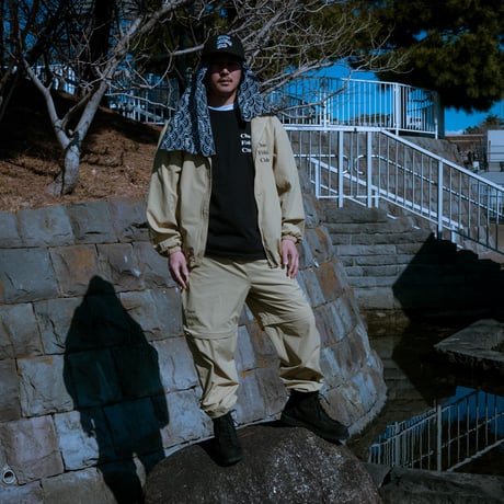 2WAY Track Pants BLACK