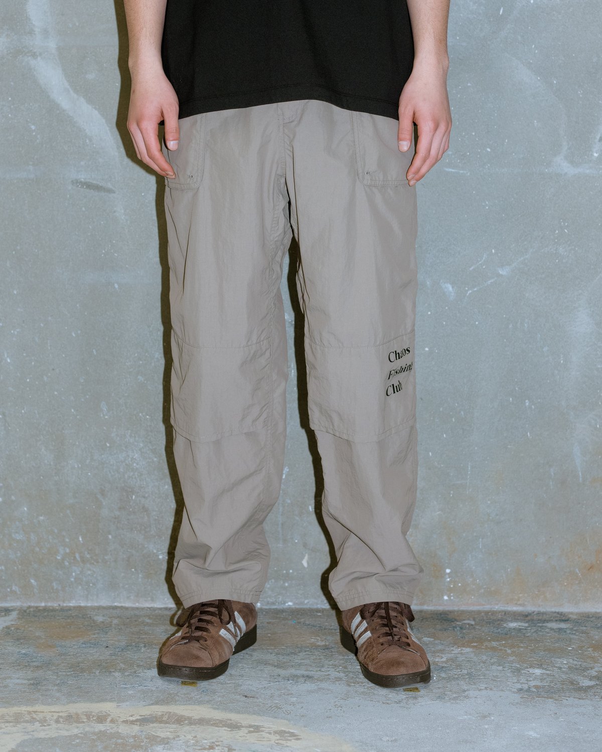 LOGO VENTILATION PANTS GREEN | Chaos Fishing Club