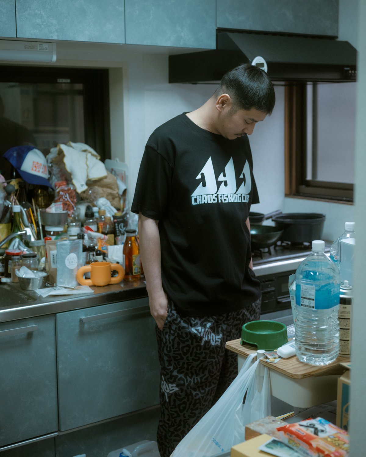 Needle T-Shirt S/S BLACK | Chaos Fishing Club