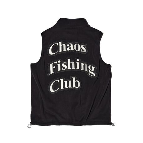 Arch Logo Fleece Vest BLACK