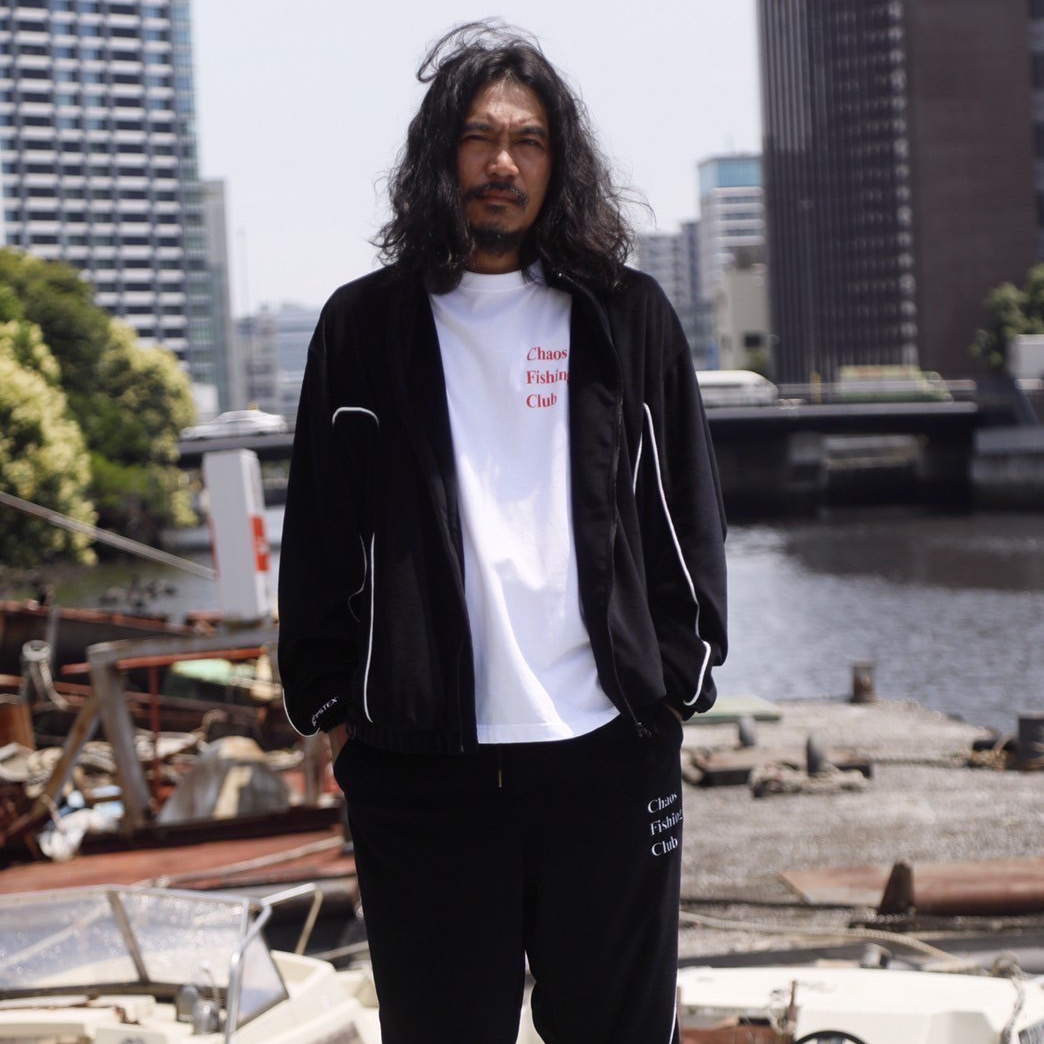 90s Parlor Jacket BLACK | Chaos Fishing Club