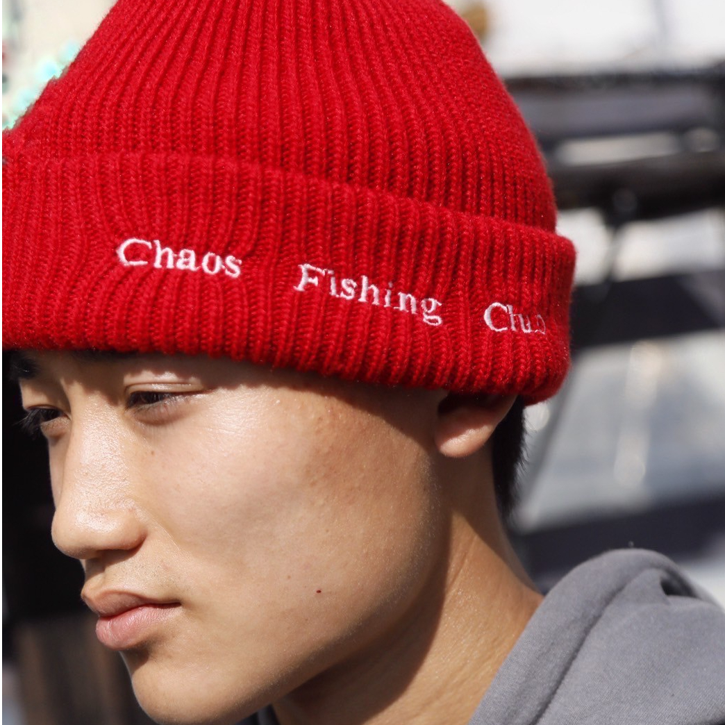 Logo Watch Cap GRAY | Chaos Fishing Club