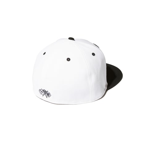 LOGO CAP WHITE×BLACK