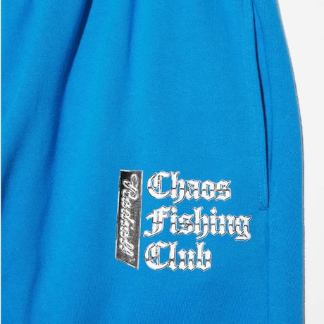 CHROME LETTERS - SWEATPANTS BLUE