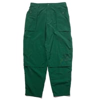 LOGO VENTILATION PANTS GREEN