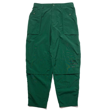 LOGO VENTILATION PANTS GREEN