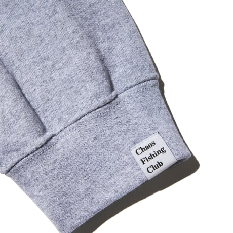 LETTER LOGO HOODIE GRAY