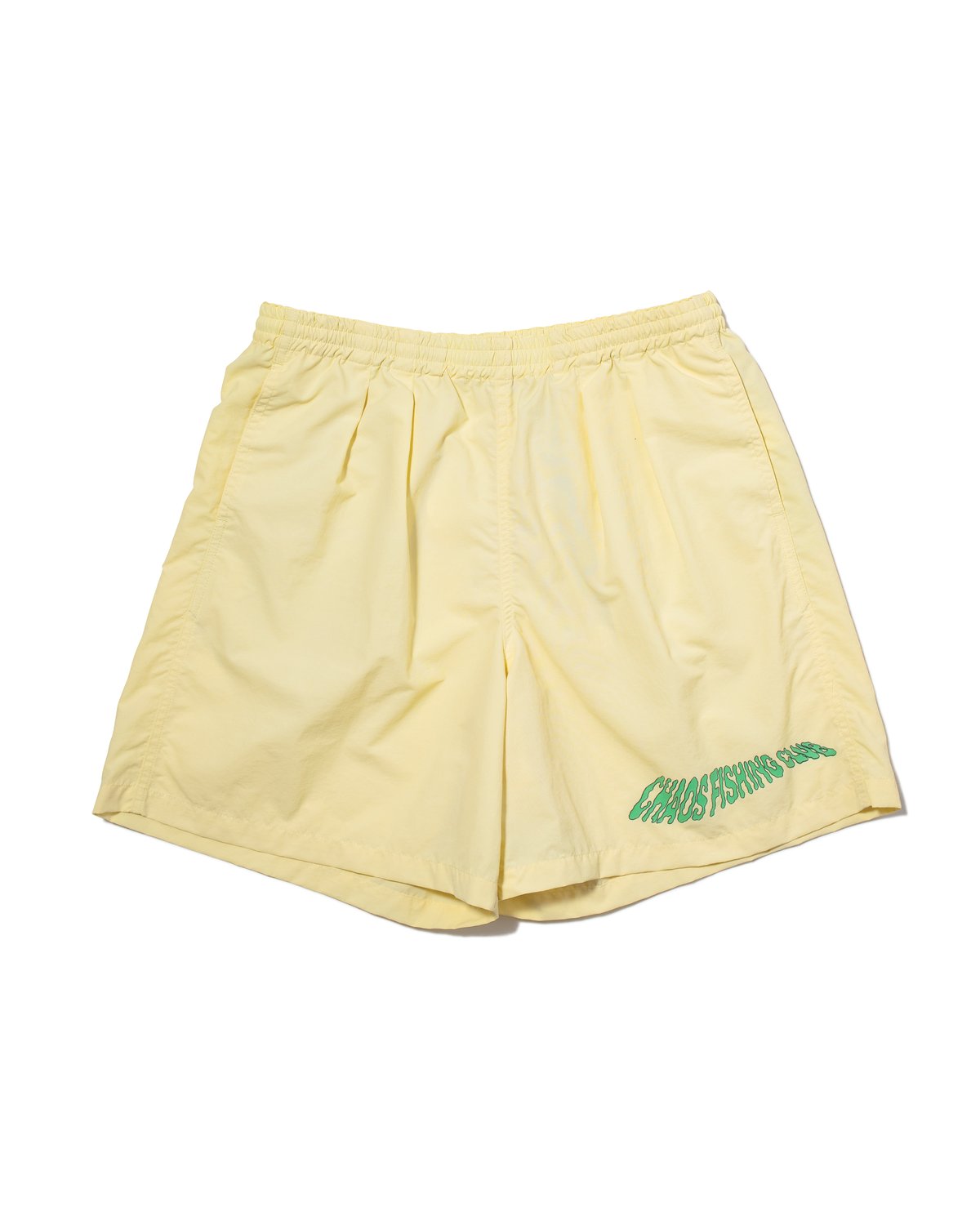 WAVE SHORTS LIGHT YELLOW | Chaos Fishing Club