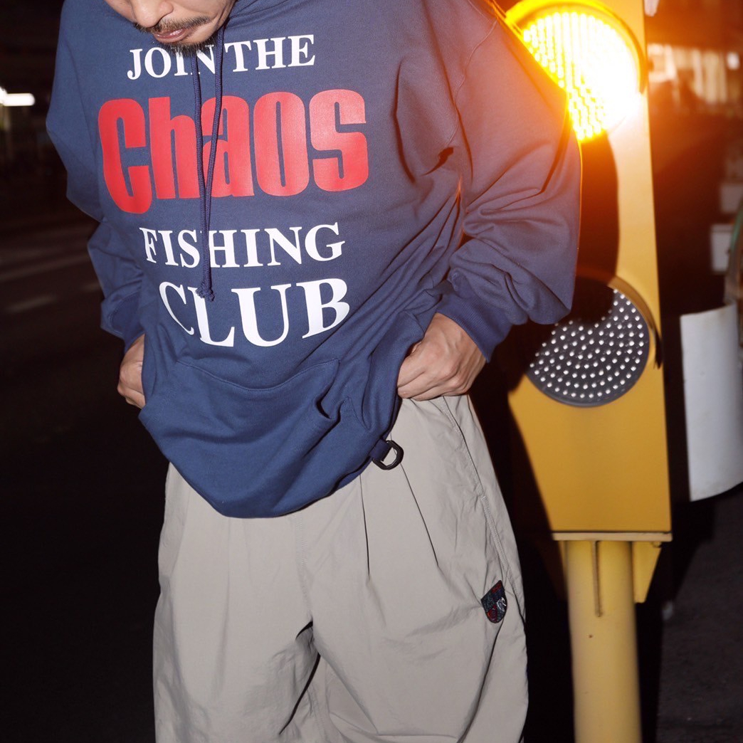 Coat Of Arms Pants NAVY | Chaos Fishing Club