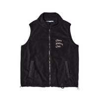 Arch Logo Fleece Vest BLACK