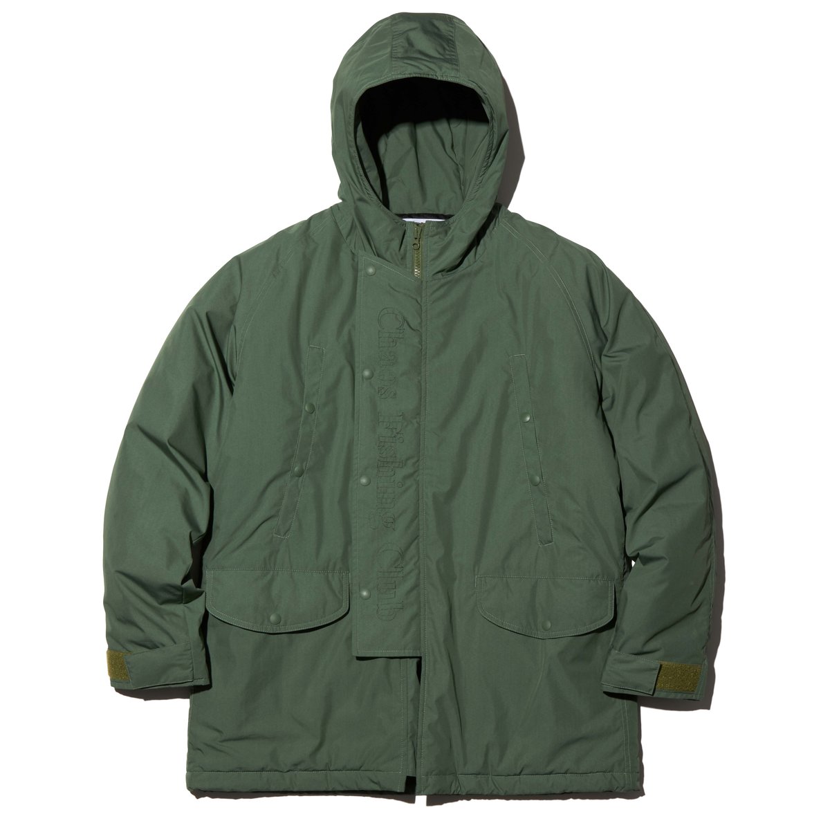 C-FC JACKET GREEN | Chaos Fishing Club