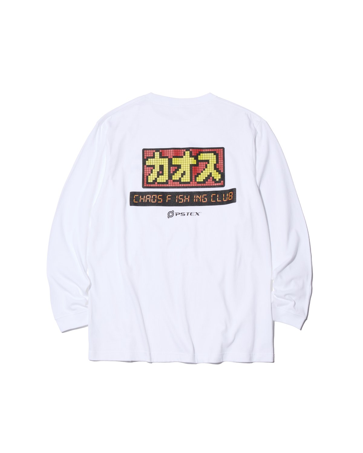 セグ T-Shirt L/S WHITE | Chaos Fishing Club