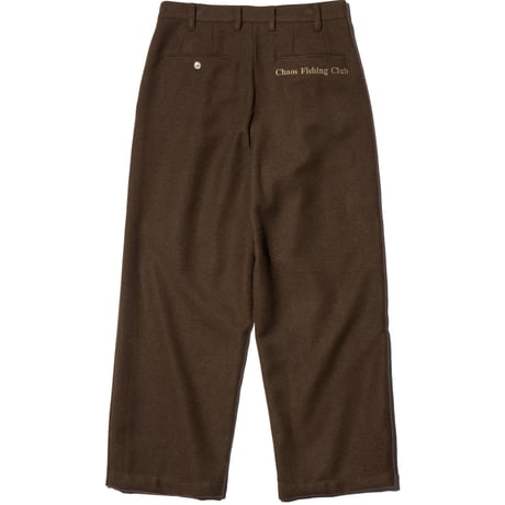Two Tuck Normal Pants BROWN