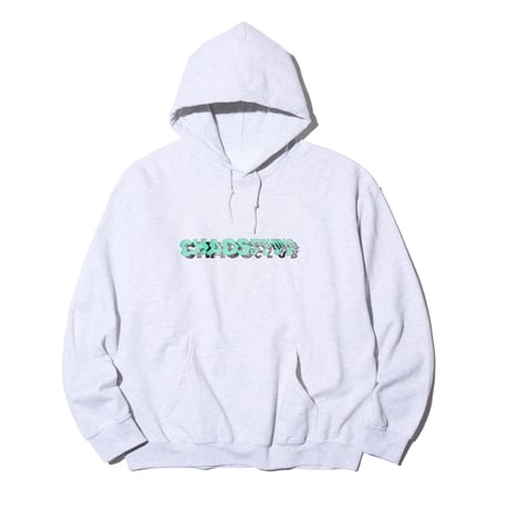 Chaos Fishing Club フード付きパーカー グレー Chaos Fishing Club】LOGO HOODIE ash gray カオスフィッシング
