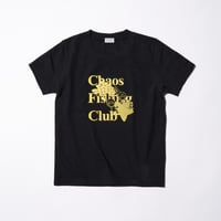 Kids Shooting Star Crew Neck T-Shirt BLACK