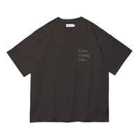 DRY LOGO TEE CHARCOAL