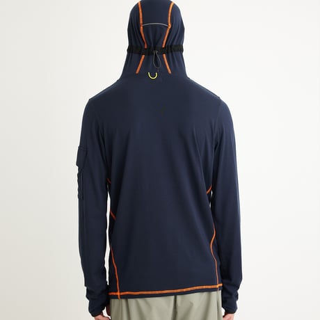 TROPIC NATURAL HOODIE NAVY