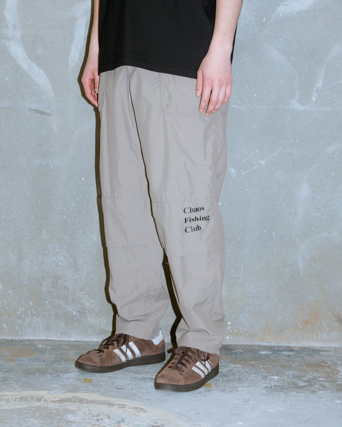 【新品未使用】Chaos Fishing Club グレー パンツ LOGO VENTILATION PANTS GRAY | Chaos Fishing Club