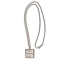 LOGO NECKLACE SILVER