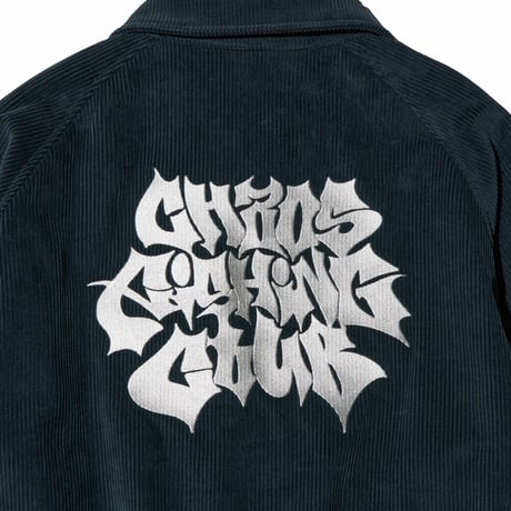 LETTER LOGO CORDUROY JACKET AOKO GREEN