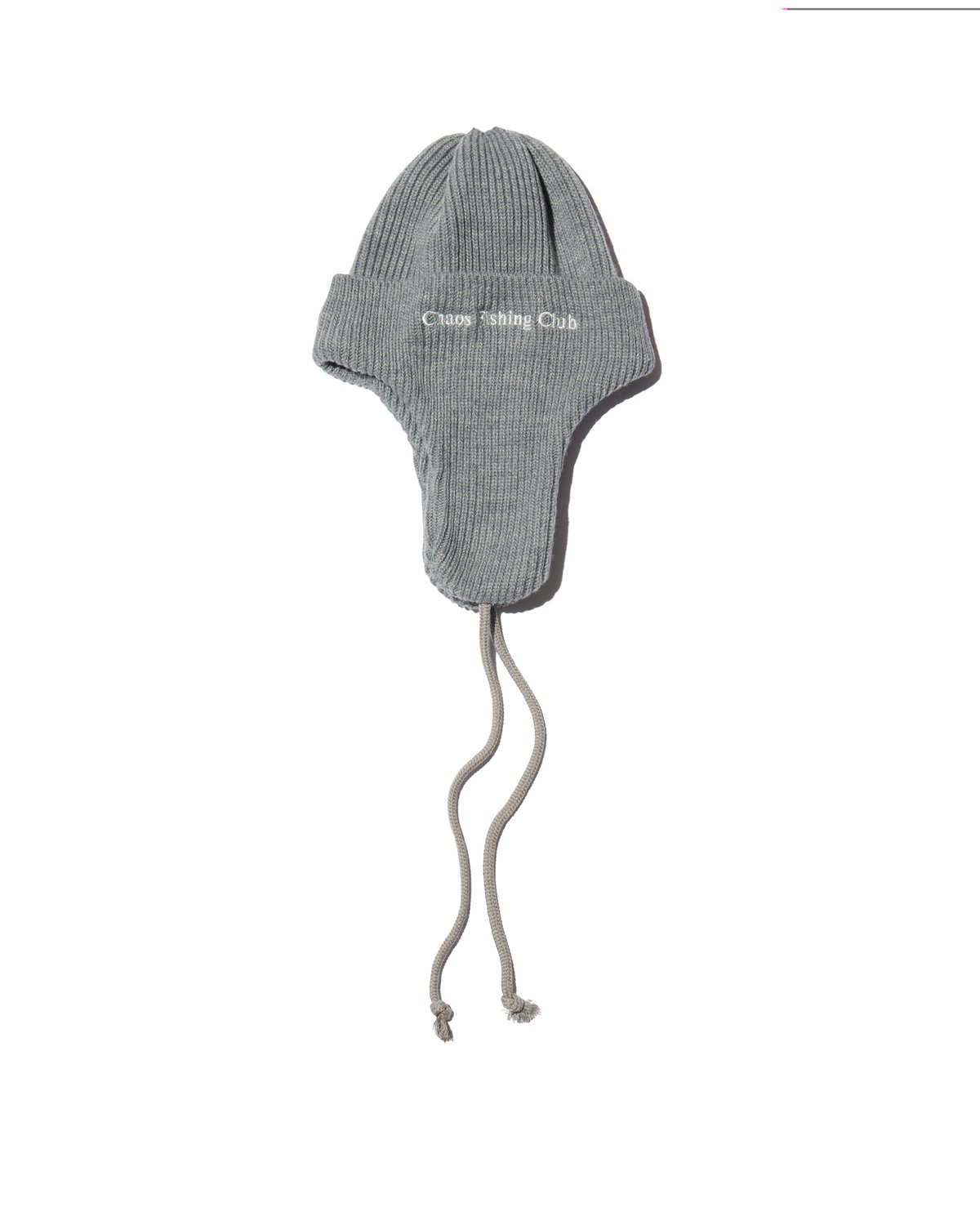 Logo Dog Ear Cap GRAY | Chaos Fishing Club