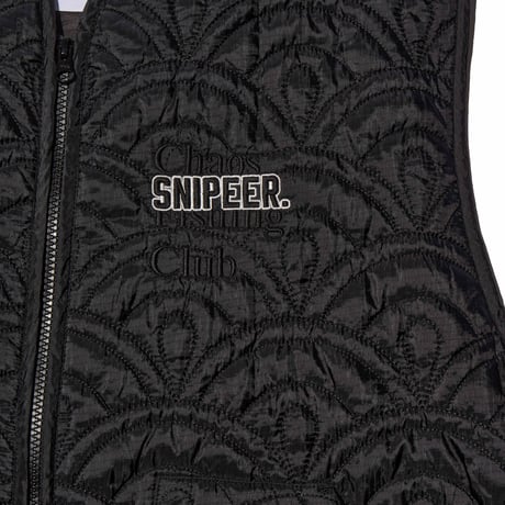 CFC×SNIPEER SPRING TIDE VEST BLACK