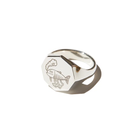 OSAKANAKUN RING SILVER