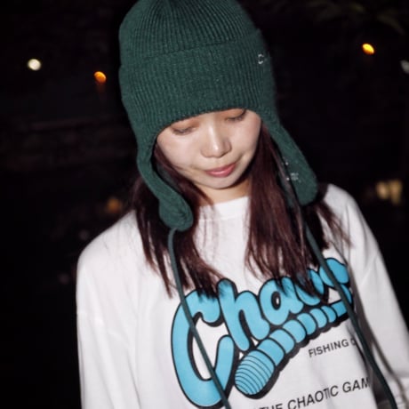WORM LOGO T-Shirt L/S WHITE