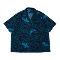 Fish Shadow Shirt S/S BLUE